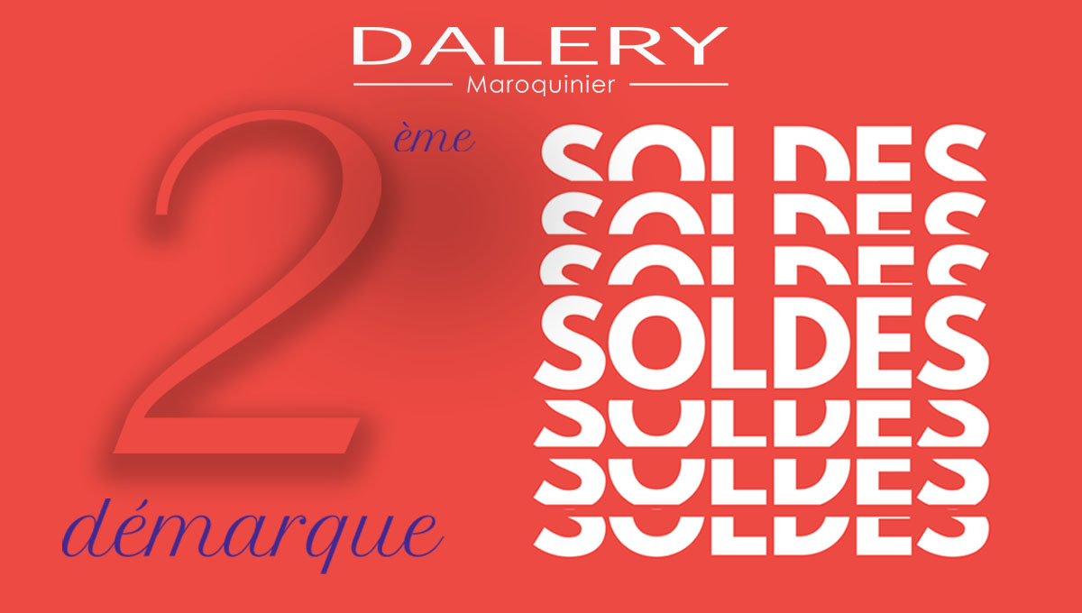 DALERY  2ème démarque le 3 juillet jusqu&rsquo;au 21 juillet 2026